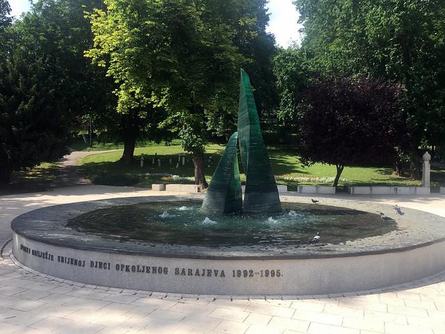 Sarajevo Memorial for Children Killed during Siege